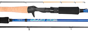 Vara p/ Carretilha Blue Sea 8-20lb 2 Partes - Saint