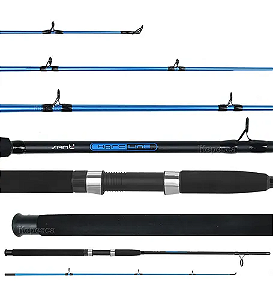 Vara p/ Molinete Hard Line 20-40lbs 2 Partes - Saint