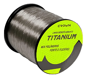 Linha Monofilamento Titanium 500m - Crown