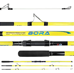 Vara p/ Molinete Borá 100~200g 3 Partes - Albatroz