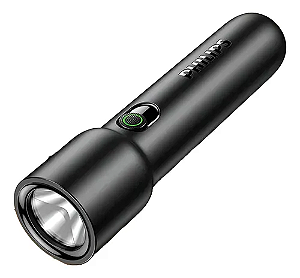 Mini Lanterna Philips Recarregável 300min/12,5cm/80g Portátil Camping Mod. SFL1235