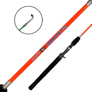 Vara p/ Carretilha Piapara 1,20m 10-20lb Inteiriça - Ottoni