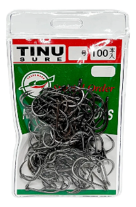 Anzol Tinu Sure S/ Farpa Cartela C/ 100un - Kawasemi