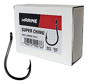 Anzol Super Chinu Blacknickel Caixa C/ 100un - Marine