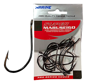 Anzol Super Maruseigo Blacknickel - Marine