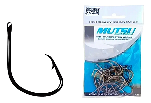 Anzol Mutsu Circle Hook Blacknickel - Marine