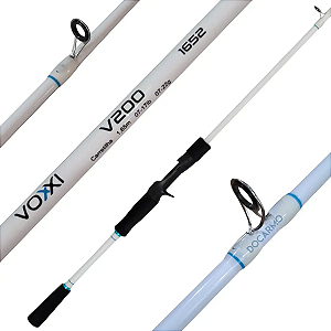 Vara p/ Carretilha V200C 7-17lbs 2 Partes - Voxxi