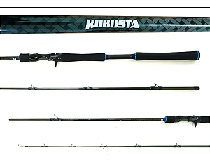 Vara p/ Carretilha Robusta 20-50lb 2,13m 2 Partes - JrPesca