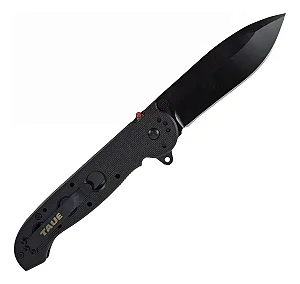 Canivete Tático Semiautomático Autolawks Preto 23cm - Taue