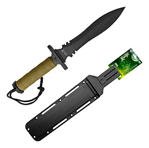Faca Tática Militar 35cm Em Aço Carbono Xv3403 - Xingu