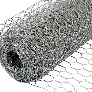 Tela de pinteiro fio 24 com 1,00 m de altura 1" - rolo cm 50 metros