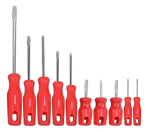 Chave de Fenda Profissional com Variações de Tamanho (1/8" a 5/16")