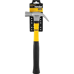 Martelo Unha 25mm Polido com Cabo em Fibra de Vidro VONDER