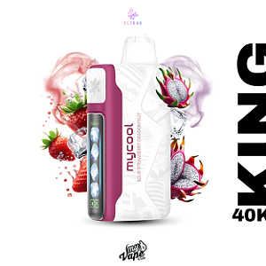ELFBAR ICE KING - SOUR STRAWBERRY DRAGONFRUIT 40K