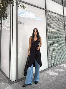 Túnica Boho Preto