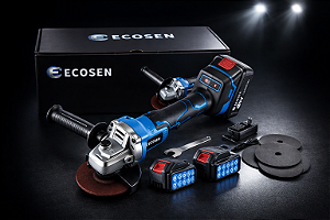Esmerilhadeira angular sem fio ecosen 8000rmp 21v bateria