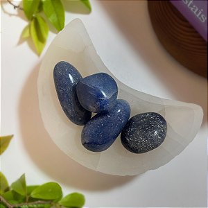 Quartzo Azul Rolado - Sabedoria e Comunicação