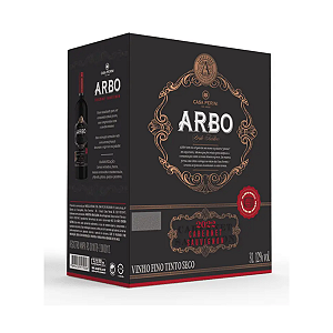 Vinho Arbo Cabernet Sauvignon Bag in Box 3 L