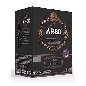 Vinho Arbo Merlot Bag in Box 3 L