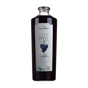 Suco de Uva Tinto Orgânico Casa Madeira 1 litro