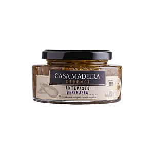 Antepasto de Berinjela Casa Madeira 160 g