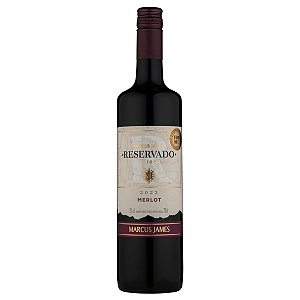 Vinho Aurora Marcus James Reservado Meio Seco Merlot 750 ml