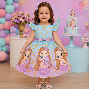 Vestido Sereia Candy Casual
