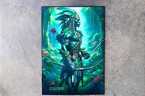 Quadro Decorativo MDF - Oxóssi -  O Caçador