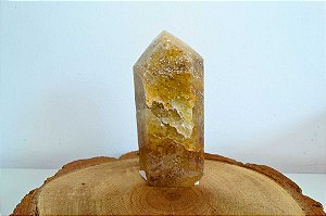 Ponta Quartzo Golden Healer / Hematóide "Mestre Curador"