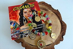 Pulseira Ciganos da Sorte e da Alegria