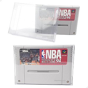 Games-5 (0,20mm) Caixa Protetora para Cartucho Loose Super Famicom (10un)