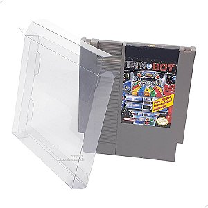 Games-9 (0,20mm) Caixa Protetora para Cartucho Loose Nintendinho 72pinos Nes (25un)