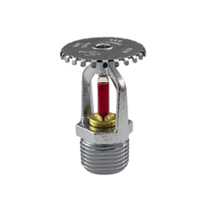 Sprinkler Resposta Padrão Upright - Bulbo Vermelho