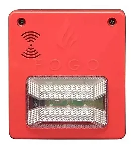 Sirene audiovisual - 12V/24V -  Convencional