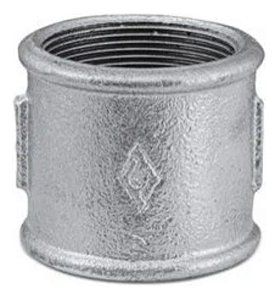 Luva galv. 1/2"