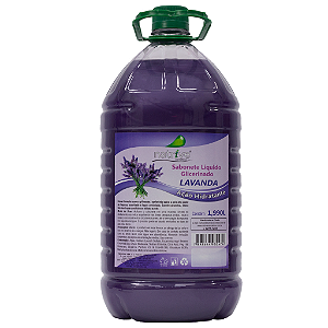 4 UNIDADES SABONETE LÍQUIDO LAVANDA  1,990 L