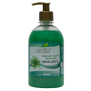 6 UNIDADES SABONETE LÍQUIDO ERVA DOCE 500 ML
