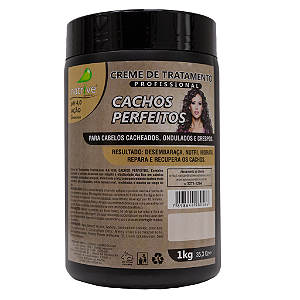 6 UNIDADES CREME TRATAMENTO CACHOS PERFEITOS 1 KG