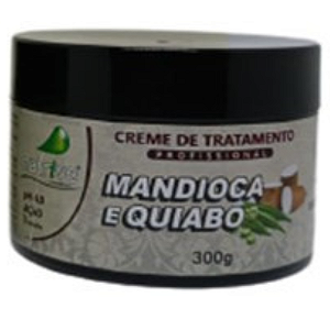 6 UNIDADES CREME TRATAMENTO MANDIOCA E QUIABO 300 G