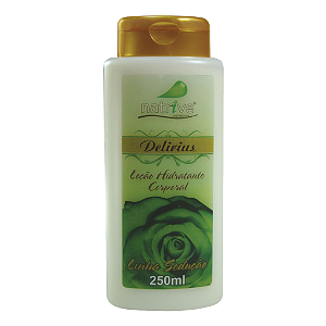 4 UNIDADES HIDRATANTE CORPORAL  DELIRIUS 250 ML