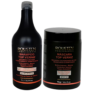 KIT TOP VERNIZ- SHAMPOO + MÁSCARA