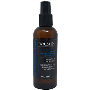 2 UNIDADES RECUPERAÇÃO CAPILAR QUERATINA + COLÁGENO 240 ML - CABELO EMBORRACHADO E ELÁSTICO