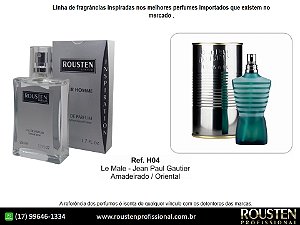 PERFUME H04 MASCULINO INSPIRAÇÃO LE MALE - JEAN PAUL GAULTIER