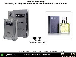 PERFUME H06 MASCULINO INSPIRAÇÃO ETERNITY