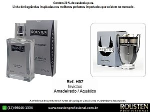 PERFUME H07 MASCULINO INSPIRAÇÃO INVICTUS