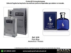 PERFUME H10 MASCULINO INSPIRAÇÃO POLO BLUE
