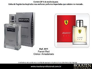 PERFUME H11 MASCULINO INSPIRAÇÃO FERRARI RED