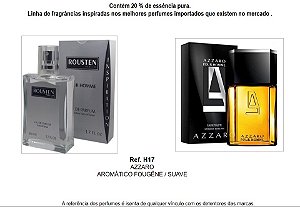 PERFUME H17 MASCULINO INSPIRAÇÃO AZZARO