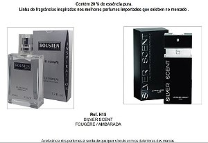 PERFUME H18 MASCULINO INSPIRAÇÃO SILVER SCENT