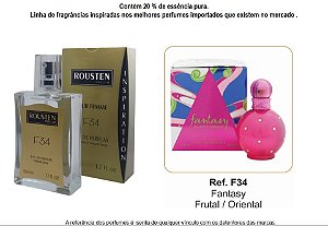 PERFUME F34 FEMININO INSPIRAÇÃO FANTASY
